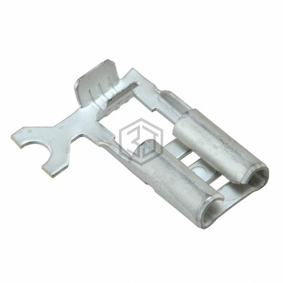 1742086-2 - TE Connectivity AMP Connectors - Terminals - Quick Connects, Quick Disconnect Connectors