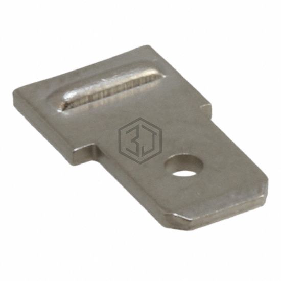 63771-1 - TE Connectivity AMP Connectors - Terminals - Quick Connects, Quick Disconnect Connectors