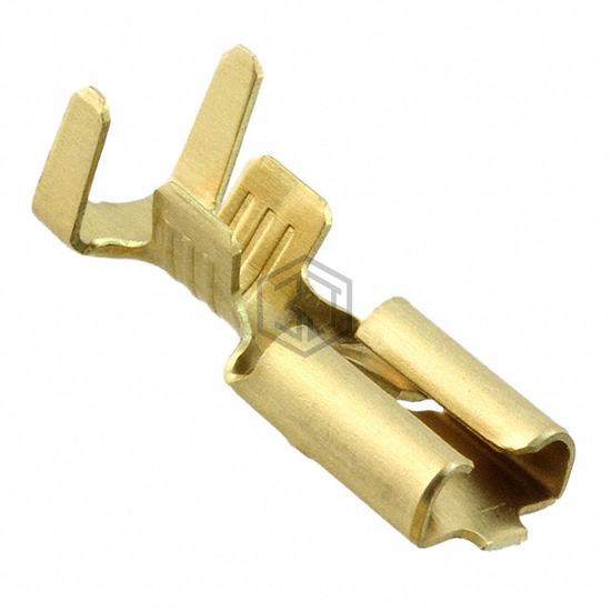63833-1 - TE Connectivity AMP Connectors - Terminals - Quick Connects, Quick Disconnect Connectors