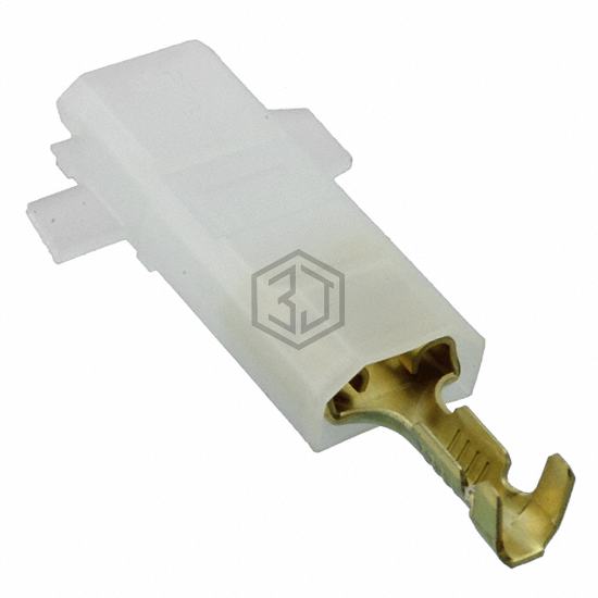 520988-1 - TE Connectivity AMP Connectors - Terminals - Quick Connects, Quick Disconnect Connectors