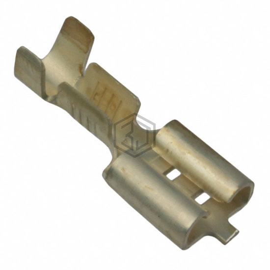 61107-1 - TE Connectivity AMP Connectors - Terminals - Quick Connects, Quick Disconnect Connectors