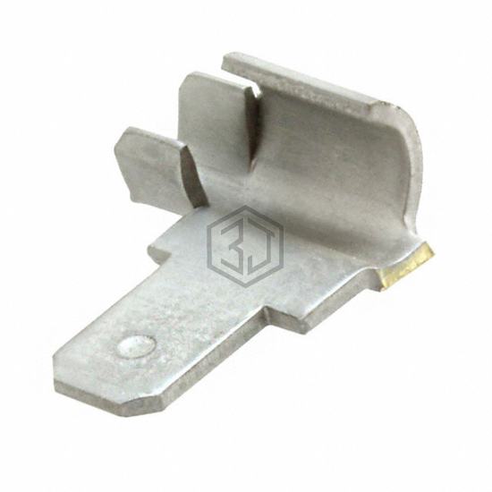 63652-1 - TE Connectivity AMP Connectors - Terminals - Quick Connects, Quick Disconnect Connectors