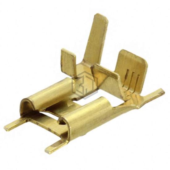 63314-1 - TE Connectivity AMP Connectors - Terminals - Quick Connects, Quick Disconnect Connectors