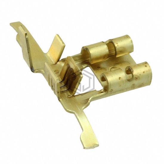 63538-1 - TE Connectivity AMP Connectors - Terminals - Quick Connects, Quick Disconnect Connectors