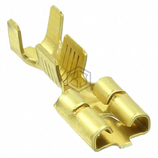 63365-1 - TE Connectivity AMP Connectors - Terminals - Quick Connects, Quick Disconnect Connectors