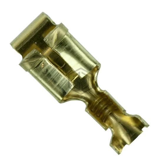 63646-1 - TE Connectivity AMP Connectors - Terminals - Quick Connects, Quick Disconnect Connectors