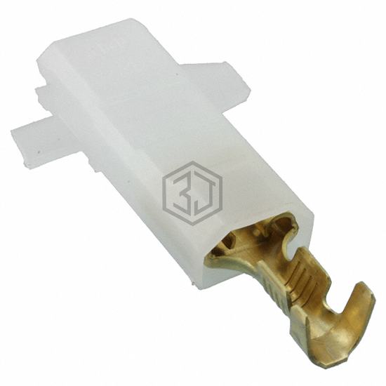 520963-1 - TE Connectivity AMP Connectors - Terminals - Quick Connects, Quick Disconnect Connectors