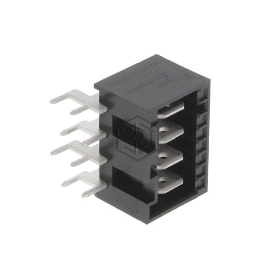 521384-4 - TE Connectivity AMP Connectors - Terminals - Quick Connects, Quick Disconnect Connectors