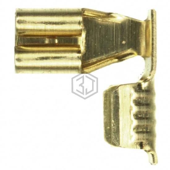 60991-1 - TE Connectivity AMP Connectors - Terminals - Quick Connects, Quick Disconnect Connectors