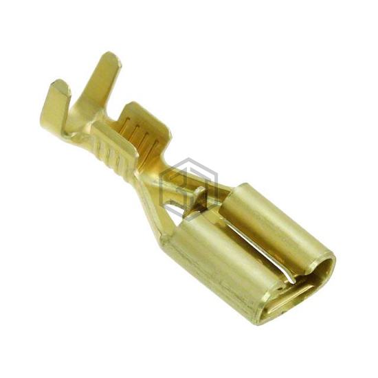 63854-1 - TE Connectivity AMP Connectors - Terminals - Quick Connects, Quick Disconnect Connectors
