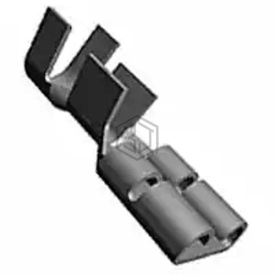 63608-2 - TE Connectivity AMP Connectors - Terminals - Quick Connects, Quick Disconnect Connectors