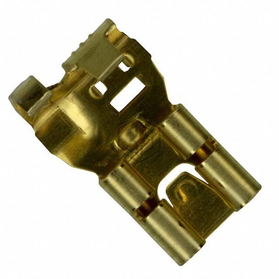 63445-1 - TE Connectivity AMP Connectors - Terminals - Quick Connects, Quick Disconnect Connectors