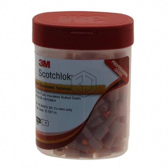 MNU18-187DMIX-BOTTLE - 3M - Terminals - Quick Connects, Quick Disconnect Connectors