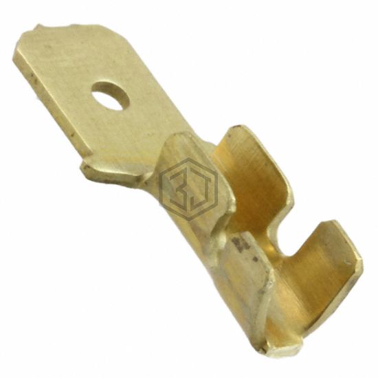 63761-1 - TE Connectivity AMP Connectors - Terminals - Quick Connects, Quick Disconnect Connectors