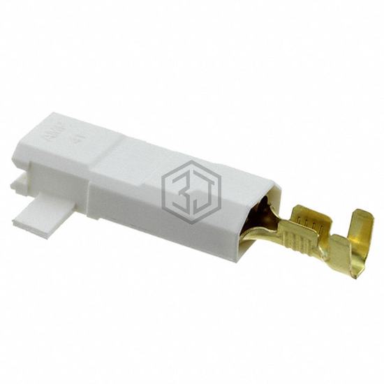 1969529-1 - TE Connectivity AMP Connectors - Terminals - Quick Connects, Quick Disconnect Connectors