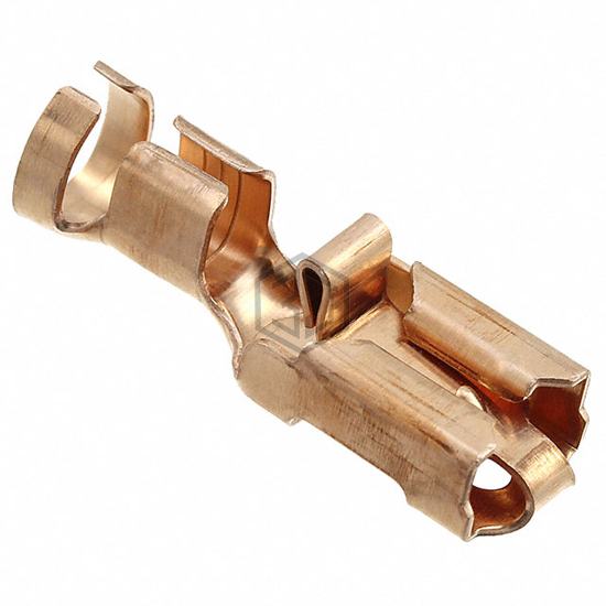 737015-4 - TE Connectivity AMP Connectors - Terminals - Quick Connects, Quick Disconnect Connectors