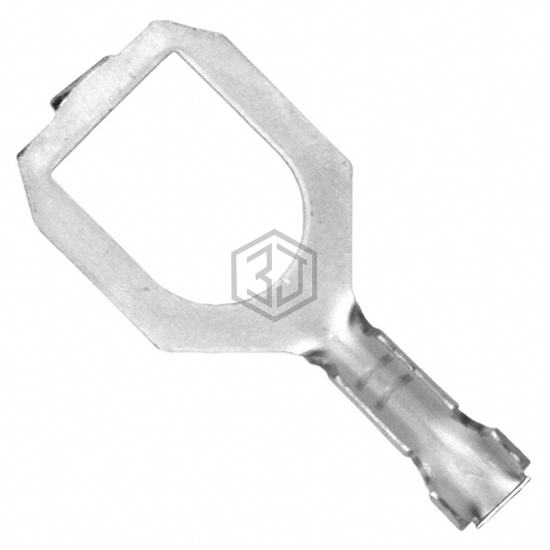 60501-1 - TE Connectivity AMP Connectors - Terminals - Spade Connectors