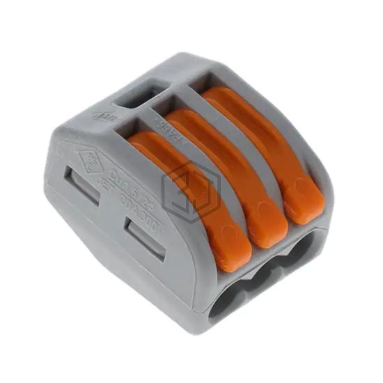 222-413/VE00-2500 - WAGO Corporation - Terminals - Wire Splice Connectors