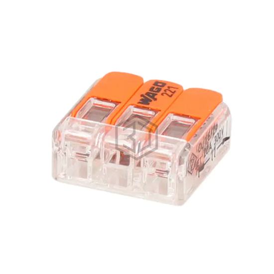 221-413/VE00-2500 - WAGO Corporation - Terminals - Wire Splice Connectors