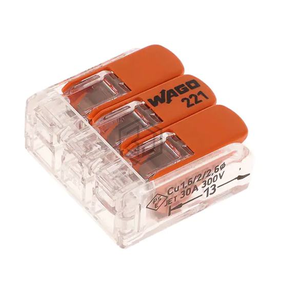 221-613/VE00-1000 - WAGO Corporation - Terminals - Wire Splice Connectors