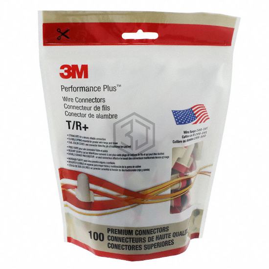 T/R+POUCH - 3M - Terminals - Wire Splice Connectors
