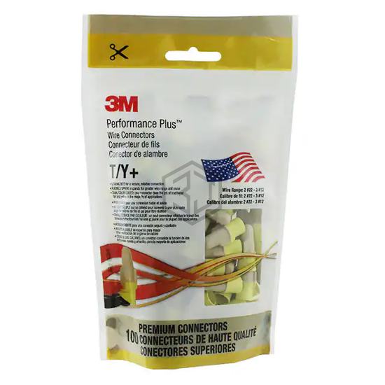 T/Y+POUCH - 3M - Terminals - Wire Splice Connectors