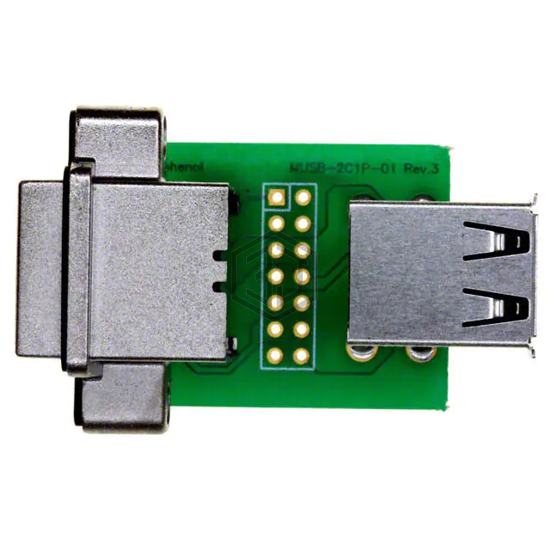 MUSB-C311-30 - Amphenol ICC (Commercial Products) - USB, DVI, HDMI Connectors - Adapters