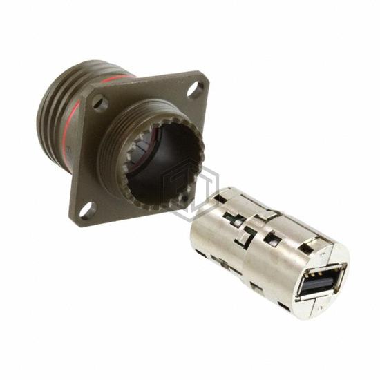 USBFTV21G - Amphenol Socapex - USB, DVI, HDMI Connectors - Adapters