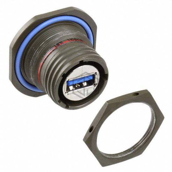 USB3FTV7AG - Amphenol Socapex - USB, DVI, HDMI Connectors - Adapters