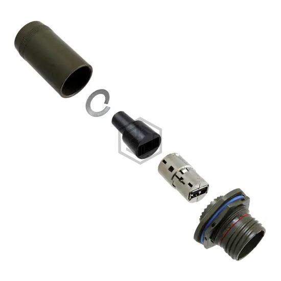 USBFTV7PE1G - Amphenol Socapex - USB, DVI, HDMI Connectors - Adapters