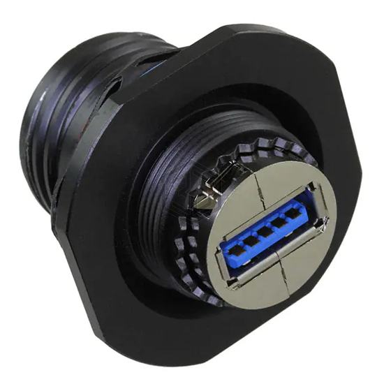 USB3FTV7AZN - Amphenol Socapex - USB, DVI, HDMI Connectors - Adapters