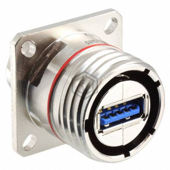 USB3FTV2AN - Amphenol Socapex - USB, DVI, HDMI Connectors - Adapters
