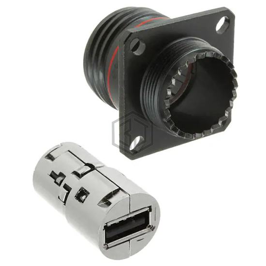 USBFTV21ZN - Amphenol Socapex - USB, DVI, HDMI Connectors - Adapters