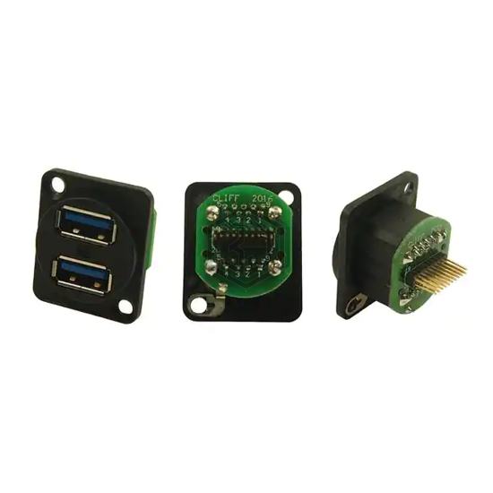 CP30105 - CLIFF Electronic Components Ltd - USB, DVI, HDMI Connectors - Adapters