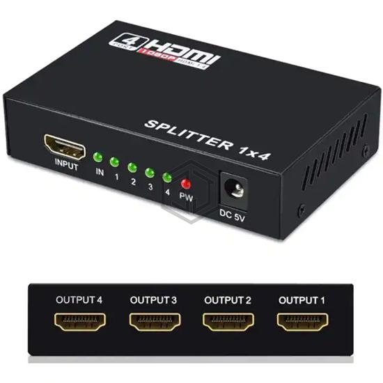 SANOXY-DSV-HDMI-SPLT-1X4 - Sanoxy - USB, DVI, HDMI Connectors - Adapters