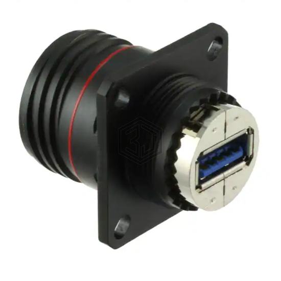 USB3FTV2AZN - Amphenol Socapex - USB, DVI, HDMI Connectors - Adapters