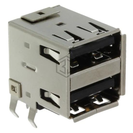 USB-A-D-S-B-TH - Samtec Inc. - USB, DVI, HDMI Connectors