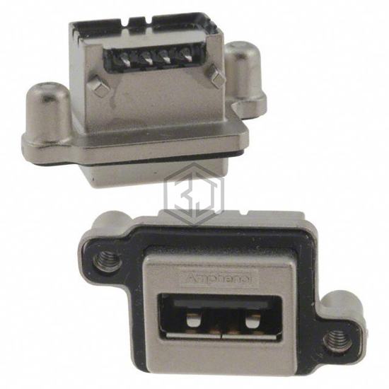 MUSB-A111-30 - Amphenol ICC (Commercial Products) - USB, DVI, HDMI Connectors