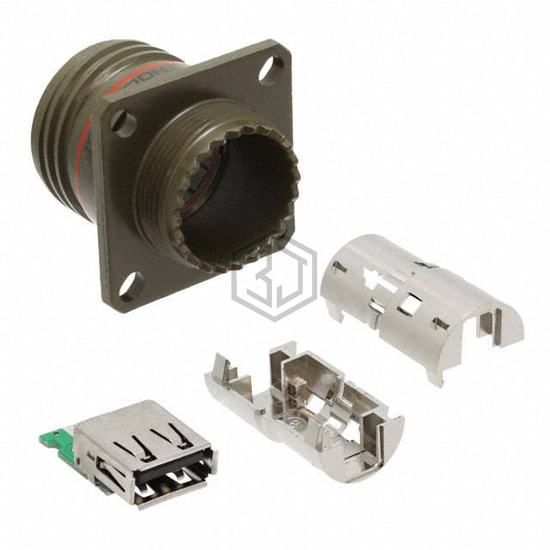 USBFTV22G - Amphenol Socapex - USB, DVI, HDMI Connectors