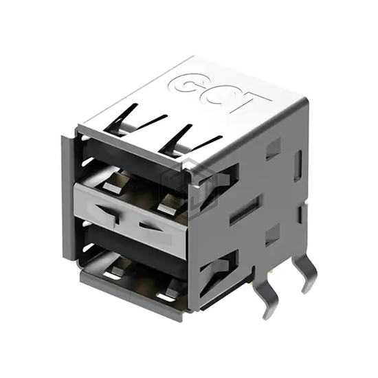 USB1035-GF-P-0-B-B - GCT - USB, DVI, HDMI Connectors