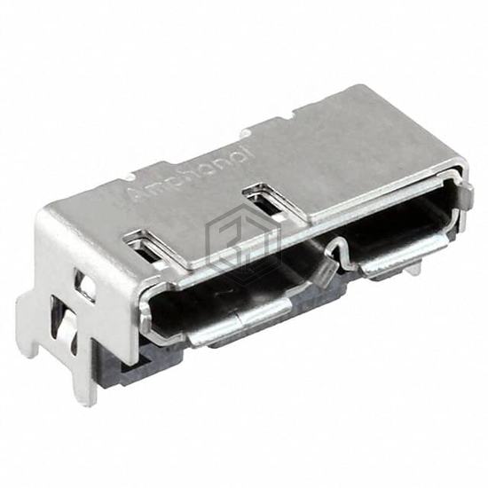 GSB443T33HR - Amphenol ICC (Commercial Products) - USB, DVI, HDMI Connectors
