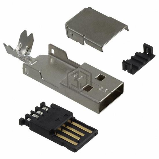 1734372-1 - TE Connectivity AMP Connectors - USB, DVI, HDMI Connectors