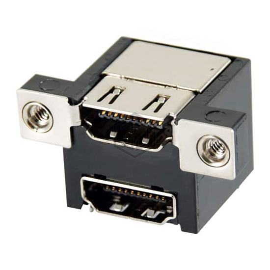 KDMI42X-FS2-WS-B15 - Kycon, Inc. - USB, DVI, HDMI Connectors