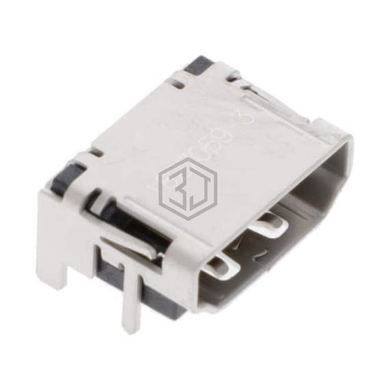1827059-3 - TE Connectivity AMP Connectors - USB, DVI, HDMI Connectors