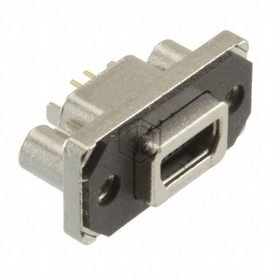 MUSBE55100 - Amphenol ICC (Commercial Products) - USB, DVI, HDMI Connectors