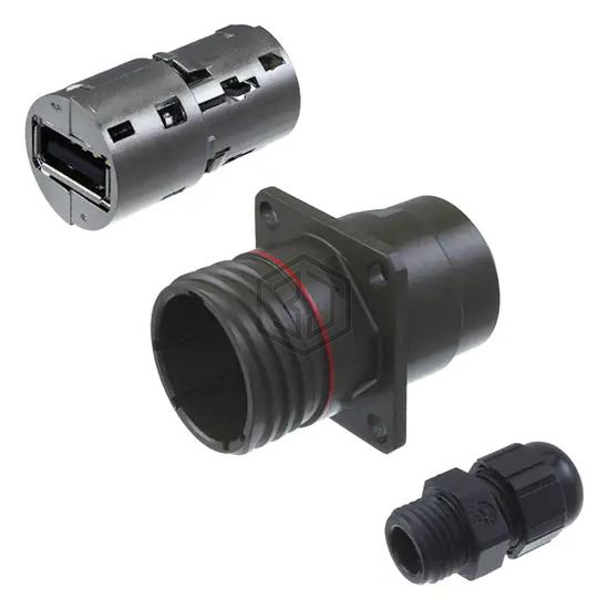 USBFTV2PE2G - Amphenol Socapex - USB, DVI, HDMI Connectors