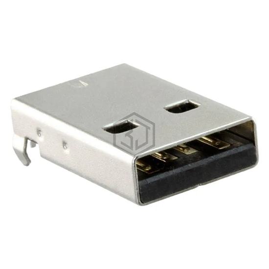 USB-AM-S-F-B-TH - Samtec Inc. - USB, DVI, HDMI Connectors