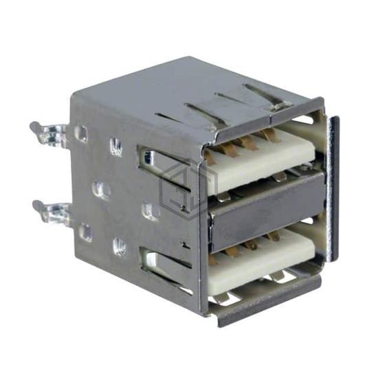 KUSBVX-AS2N-W-1 - Kycon, Inc. - USB, DVI, HDMI Connectors