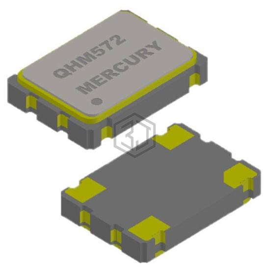 3QQHM572T33C0.125-1.000 - Mercury United Electronics, Inc. - Oscillators