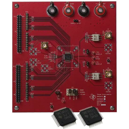 DAC5652EVM - Texas Instruments - Evaluation Boards - Digital to Analog Converters (DACs)